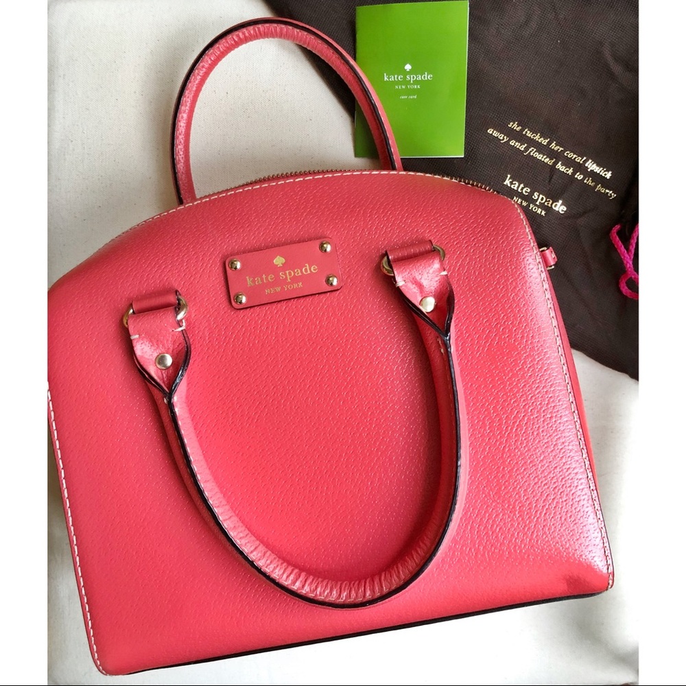 Genuine Kate Spade Wellesley Alessa Leather Bag!